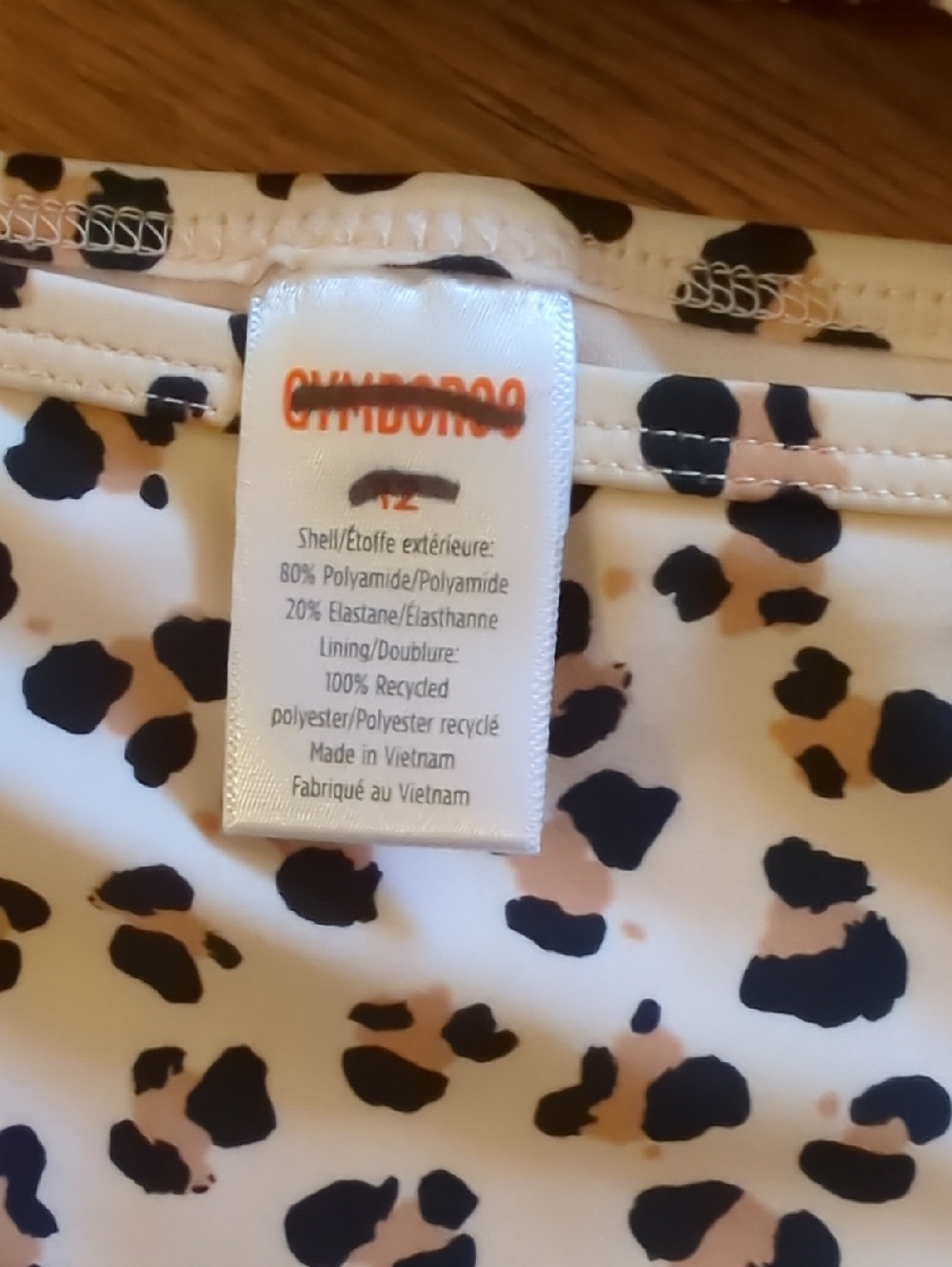 🆕Gymboree Two-Piece Leopard Print Ruffle Tankini - Picture 9 of 9